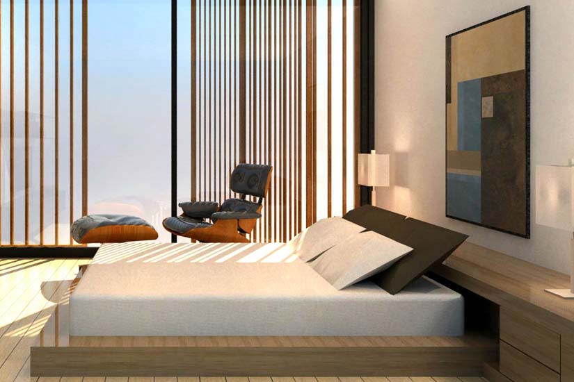 Custom walk-in closet